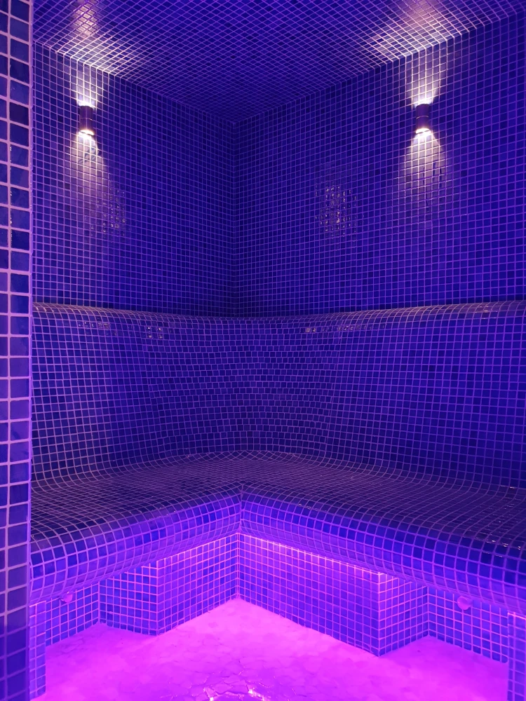 Parná sauna v rodinnom dome
