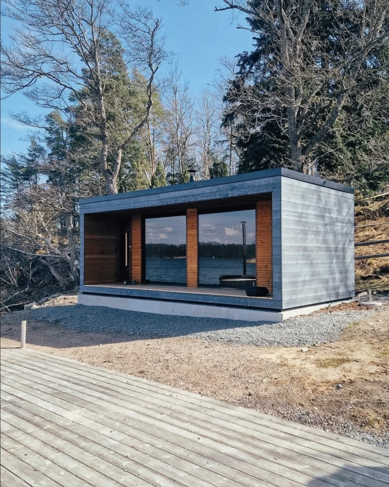 Exteriérový Wellness house