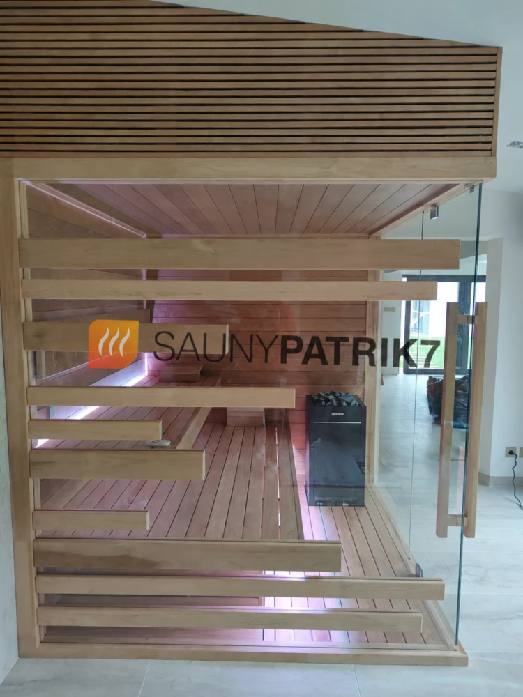Dizajnová fínska sauna