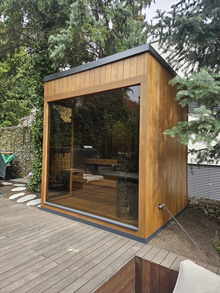 Designer combined sauna