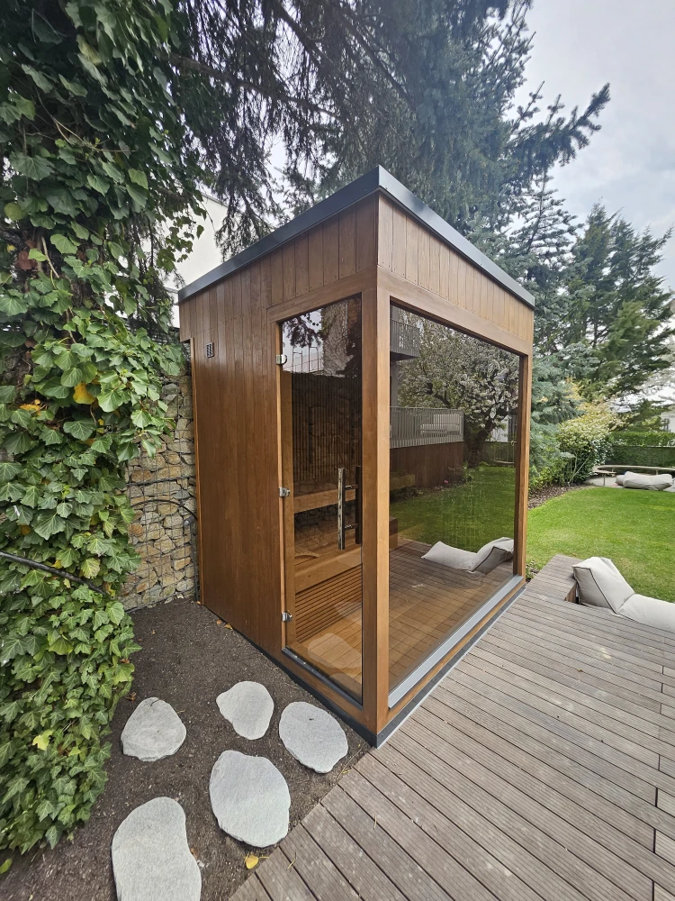 Designer combined sauna