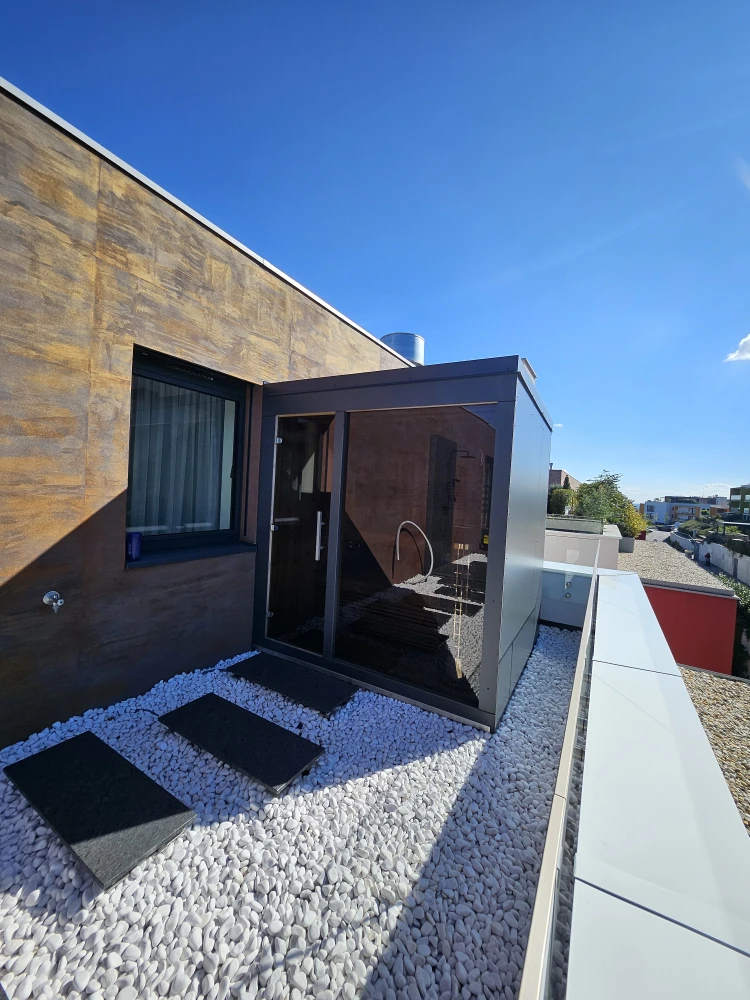 FUNDERMAX outdoor sauna