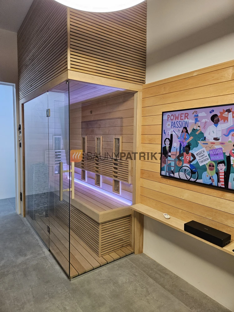 Kombinovaná sauna v SKYPARK