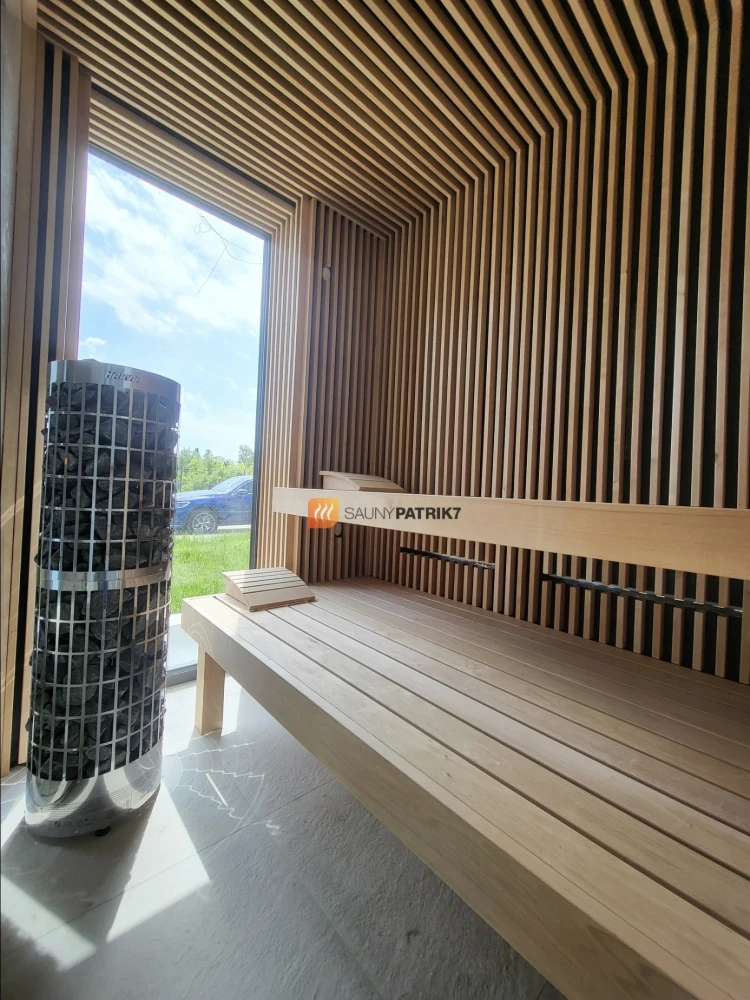 Dizajnová fínska sauna