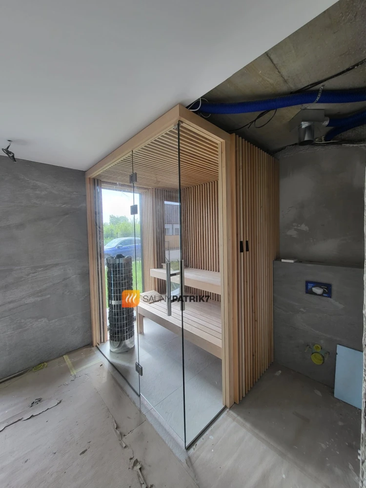 Dizajnová fínska sauna
