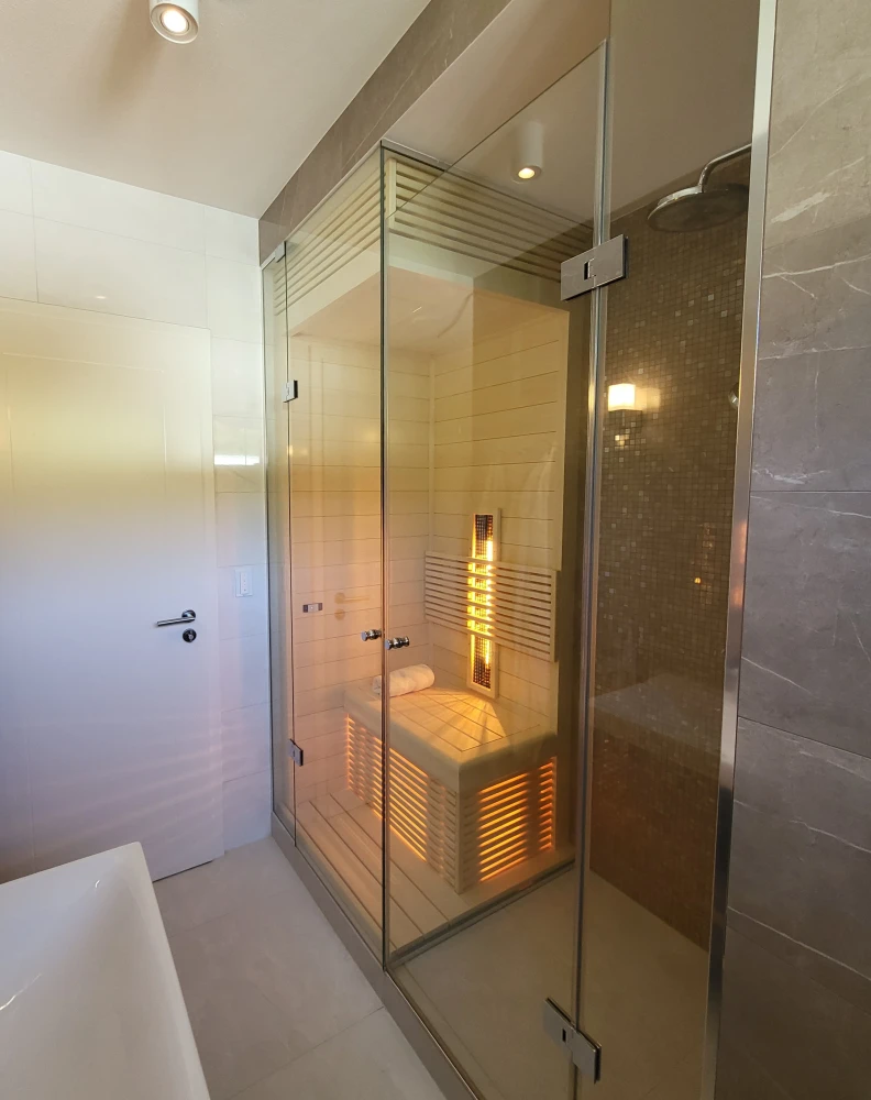 Designer infrared sauna