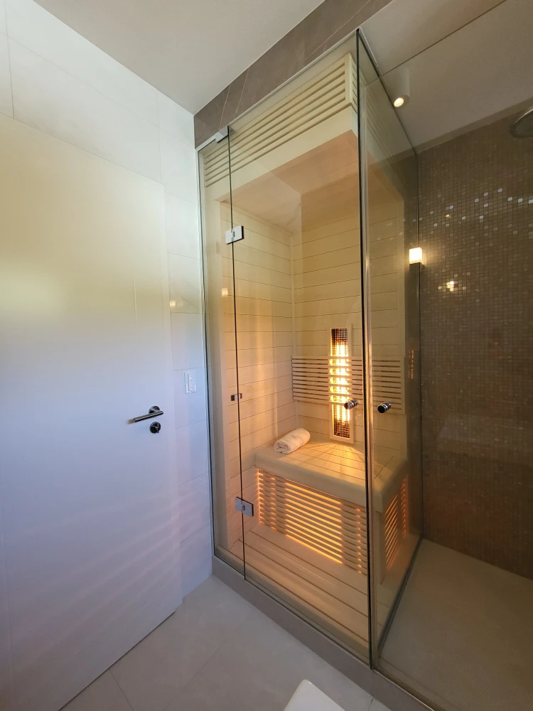 Designer infrared sauna