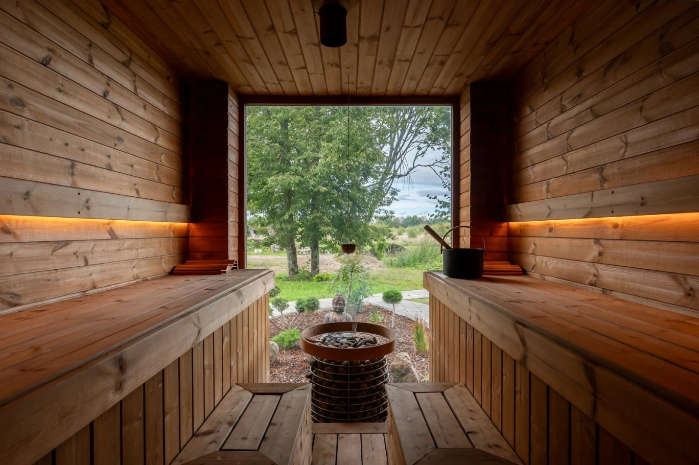 Exteriérová sauna ROMBUS