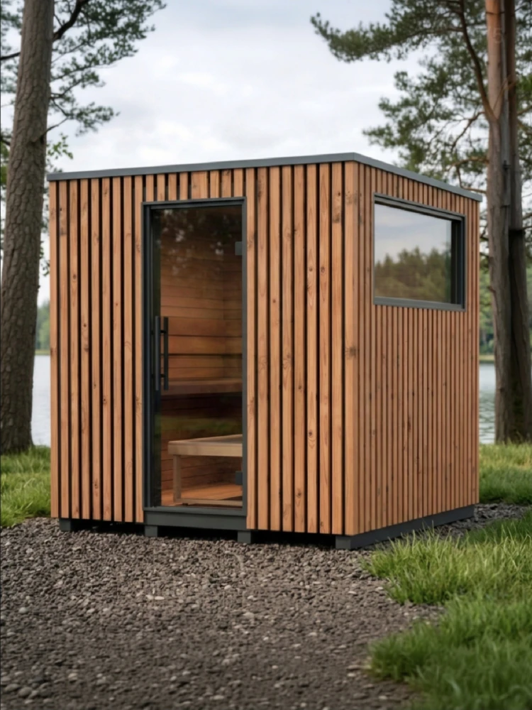 Exteriérová sauna ROMBUS